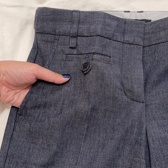 BCBGMaxAzria dark blue-gray trouser pants (size 0) - Picture 5 of 9